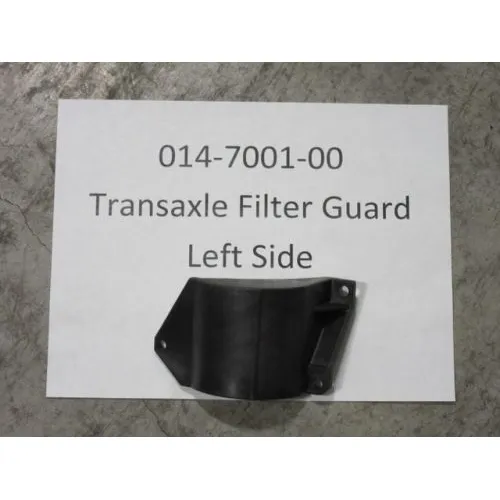 014-7001-00 – Transaxle Filter Guard – Left Side