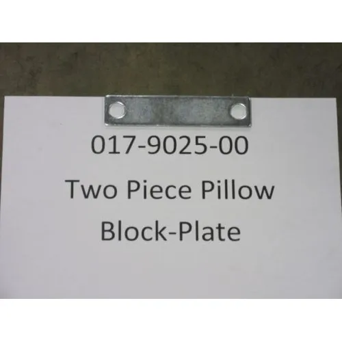 017-9025-00 – Two Piece Pillow Block-Plate