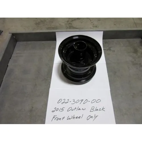 022-3085-00 – 13×6.50-6 LARGE BORE-Black Front Assembly