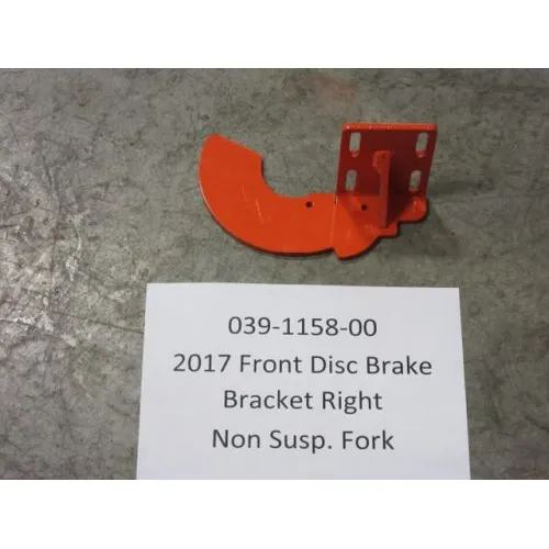 039-1158-00 – Obsolete – 2017 Caster Mount Weldment-Right Non Suspension Fork