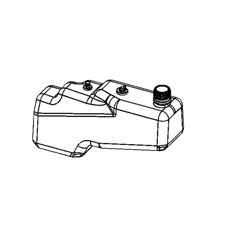 Gravely Lawn Mower Assembly, Tank Non-perm Fuel