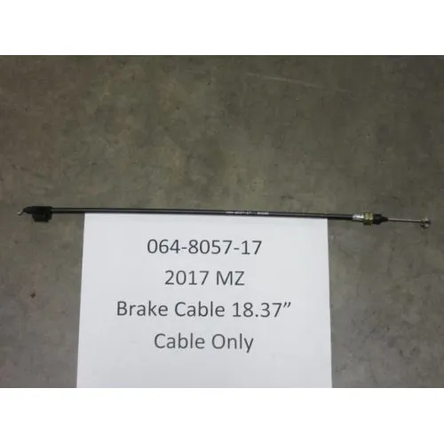 064-8057-17 – 2017-2025 MZ Brake Cable- 18.37″ CABLE ONLY