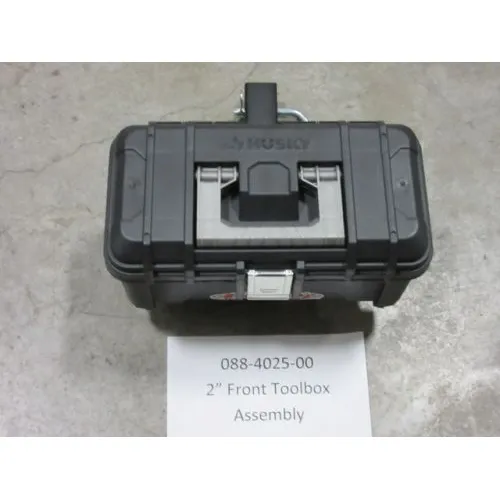 088-4025-00 – 2″ Front Toolbox Assembly (Receiver Not Included) (See Models Used On For Detail)