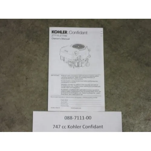088-7111-00 – 747 cc Kohler Confidant Manual 2014 Manual