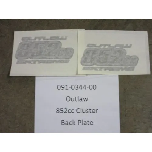 091-0344-00 – Outlaw 852cc Cluster