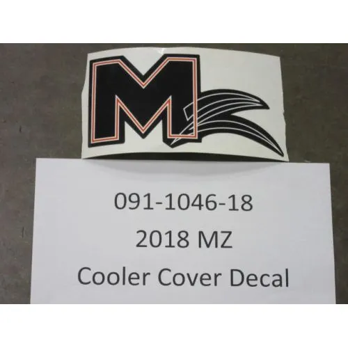 091-1046-18 – 2018 MZ Cooler Cover Decal