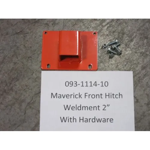 093-1114-10 – 2″ Front Hitch Receiver w/ Hardware