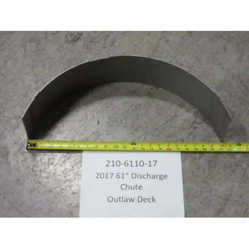 210-6110-17 – 2017 61″ Discharge Chute Outlaw Deck