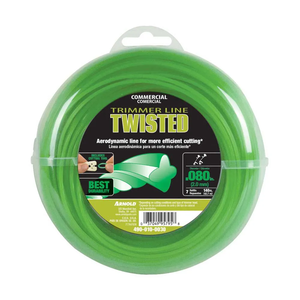 .080″ Twisted Trimmer Line – 490-010-0030