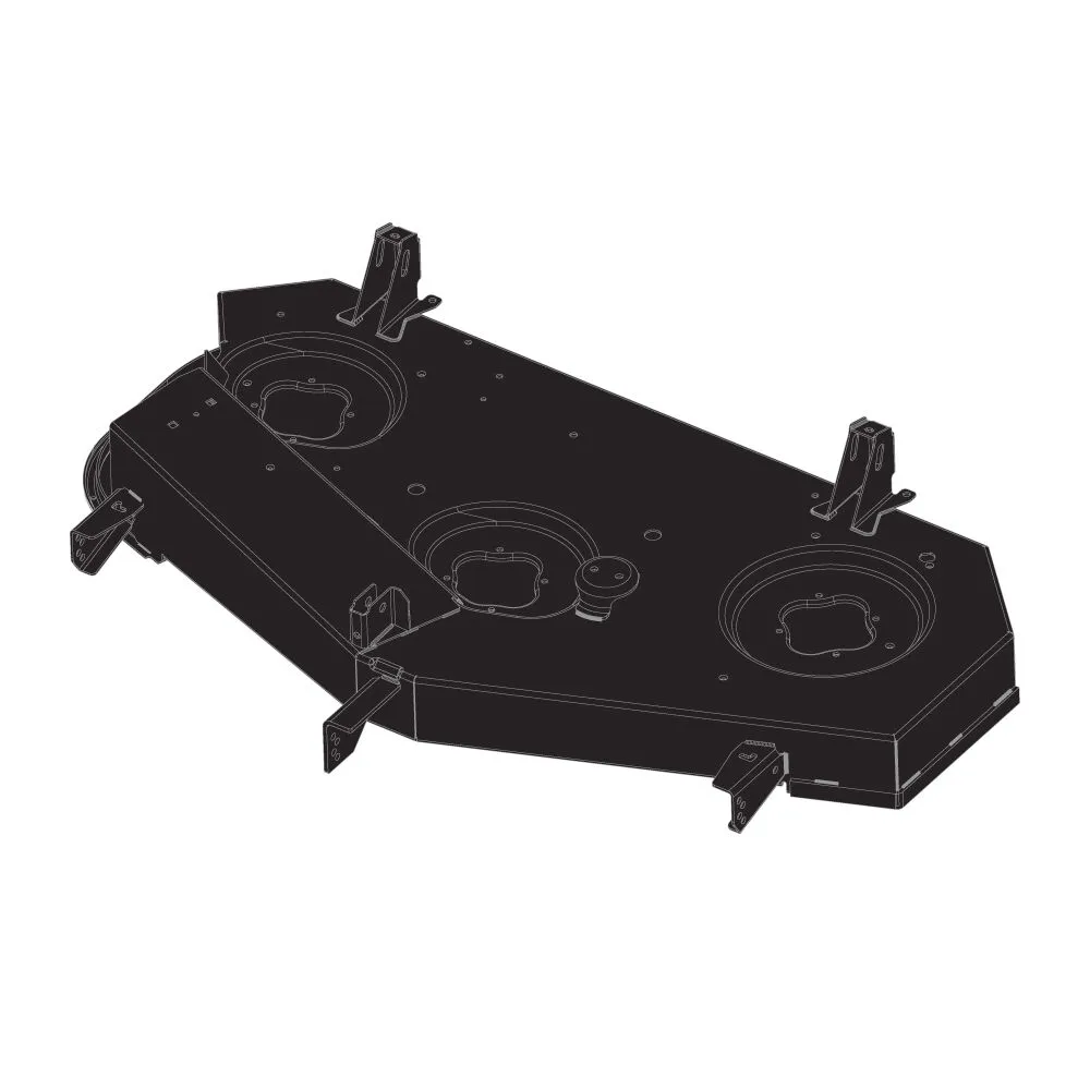 50″ Deck Shell (Powder Black) – 603P05742A-0637