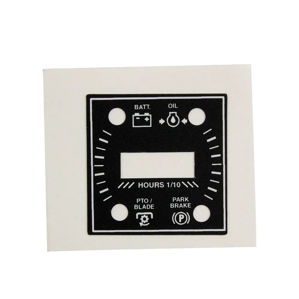LBL-HOUR METER LH POD – 777I25144