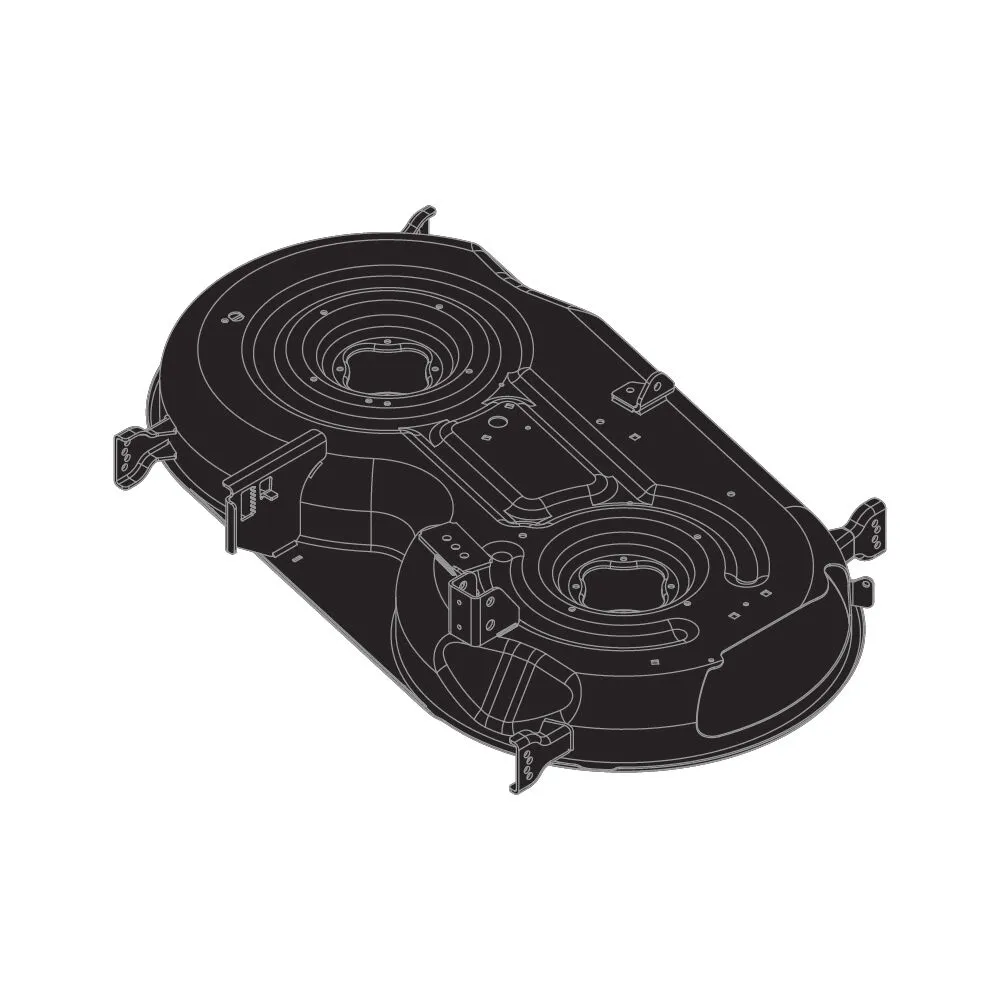 46″ Deck Shell (Powder Black) – 903-05210B-0637